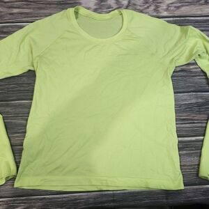 Lime Green Long Sleeve Shirt